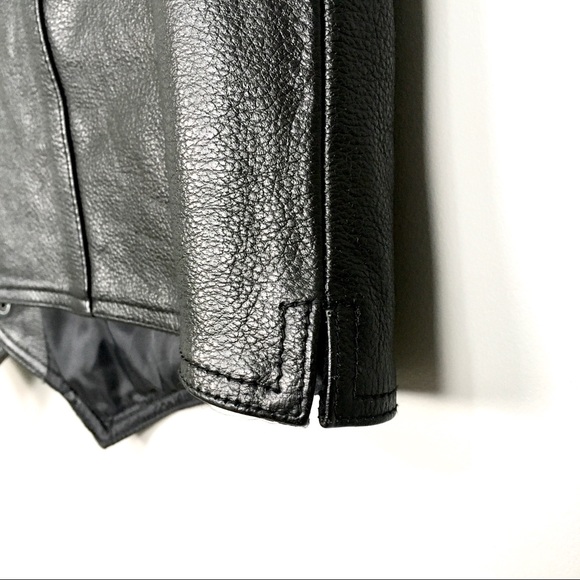 Vintage Wilson’s Leather Snap Vest Full Leather - Picture 4 of 9